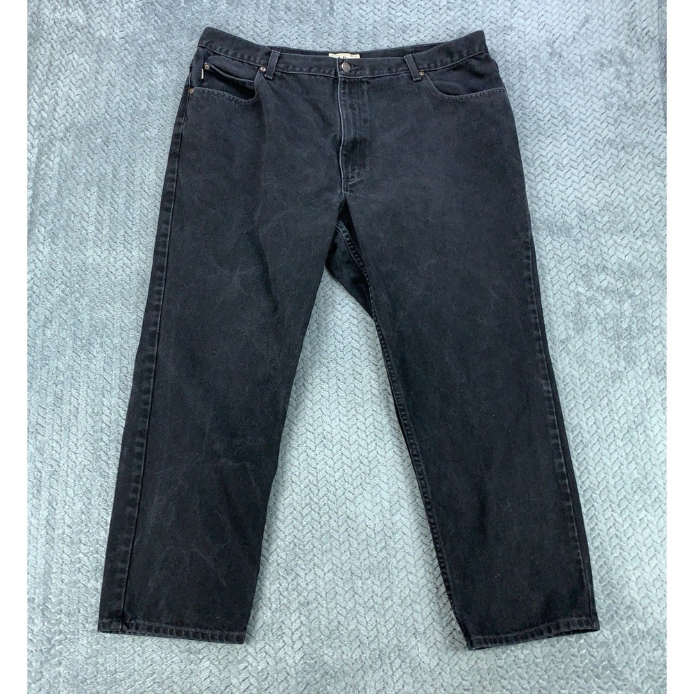 LL Bean Jeans Men's 42x29 (Fits 40x27) Black Classic Fit Straight Leg Y2K VTG